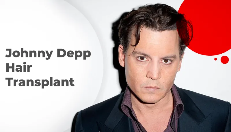 Johnny Depp's look changes