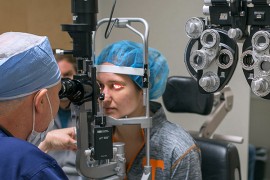 Eye Health of the Children and Crossed - Eye Treatment